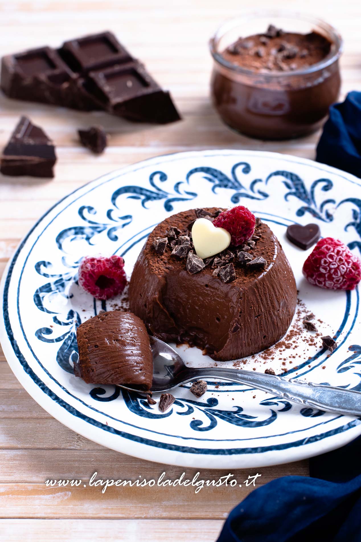 ricetta dessert al cioccolato senza gelatina crema al cacao veloce per bambini 